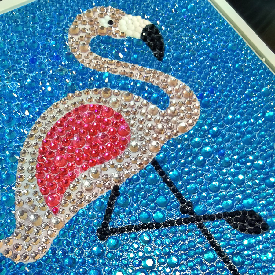 A5 Diamond Painting Notebook Flamingo – Jules' Diamond Art
