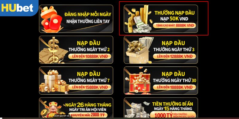 HUBET - Tặng quà tân thủ cực khủng khi đăng ký mới - Aovbuilds khuyen mai hubet cho thanh vien moi - Aovbuilds